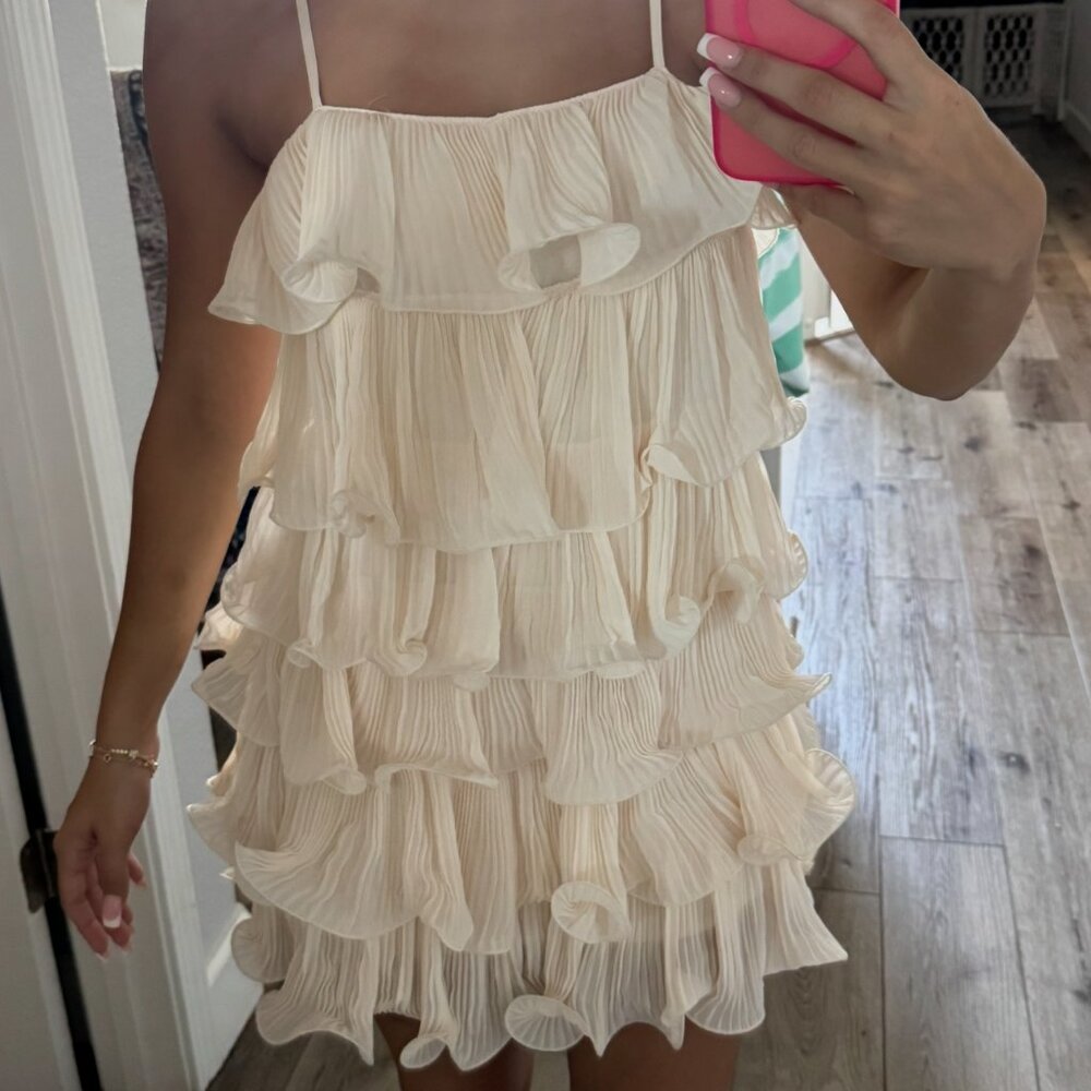 Ambale Ruffle Dress Never Worn